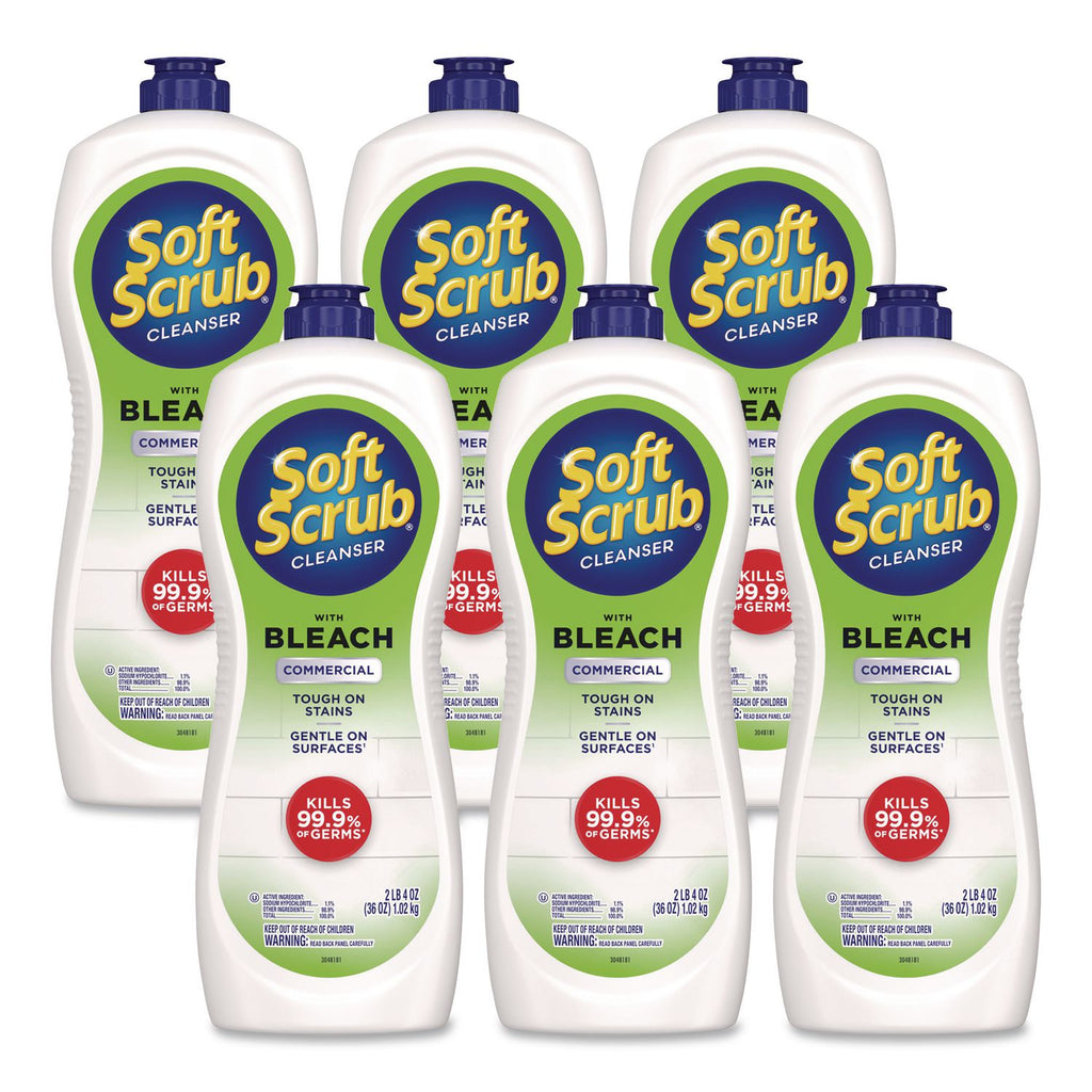 Cleanser with Bleach Commercial 36 oz Bottle, 6/Carton