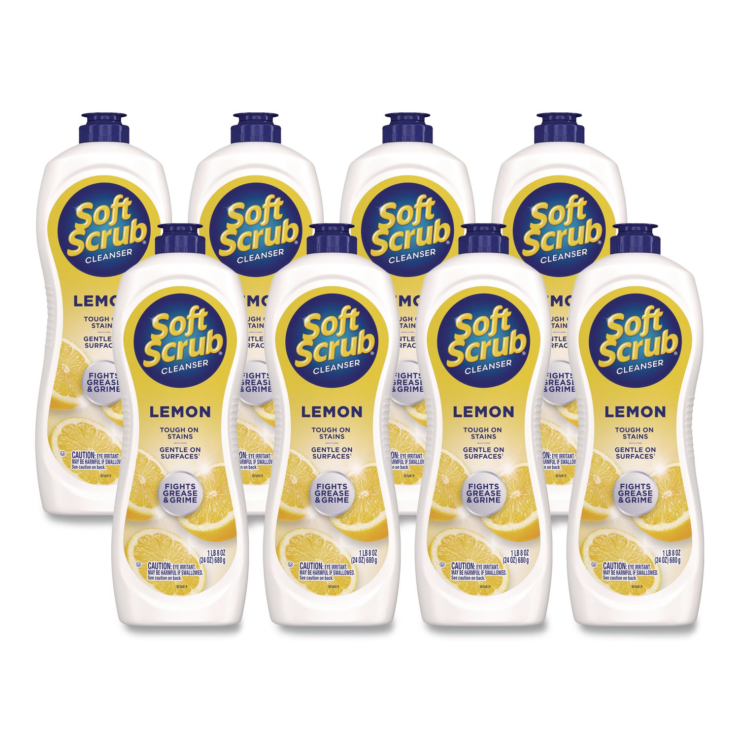 All Purpose Cleanser, Lemon Scent, 24 oz Bottle, 9/Carton
