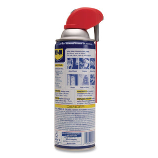 Smart Straw Spray Lubricant, 12 oz Aerosol Can, 12/Carton
