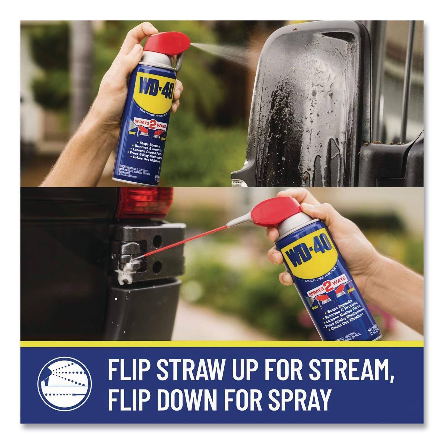 Smart Straw Spray Lubricant, 8 oz Aerosol Can, 12/Carton