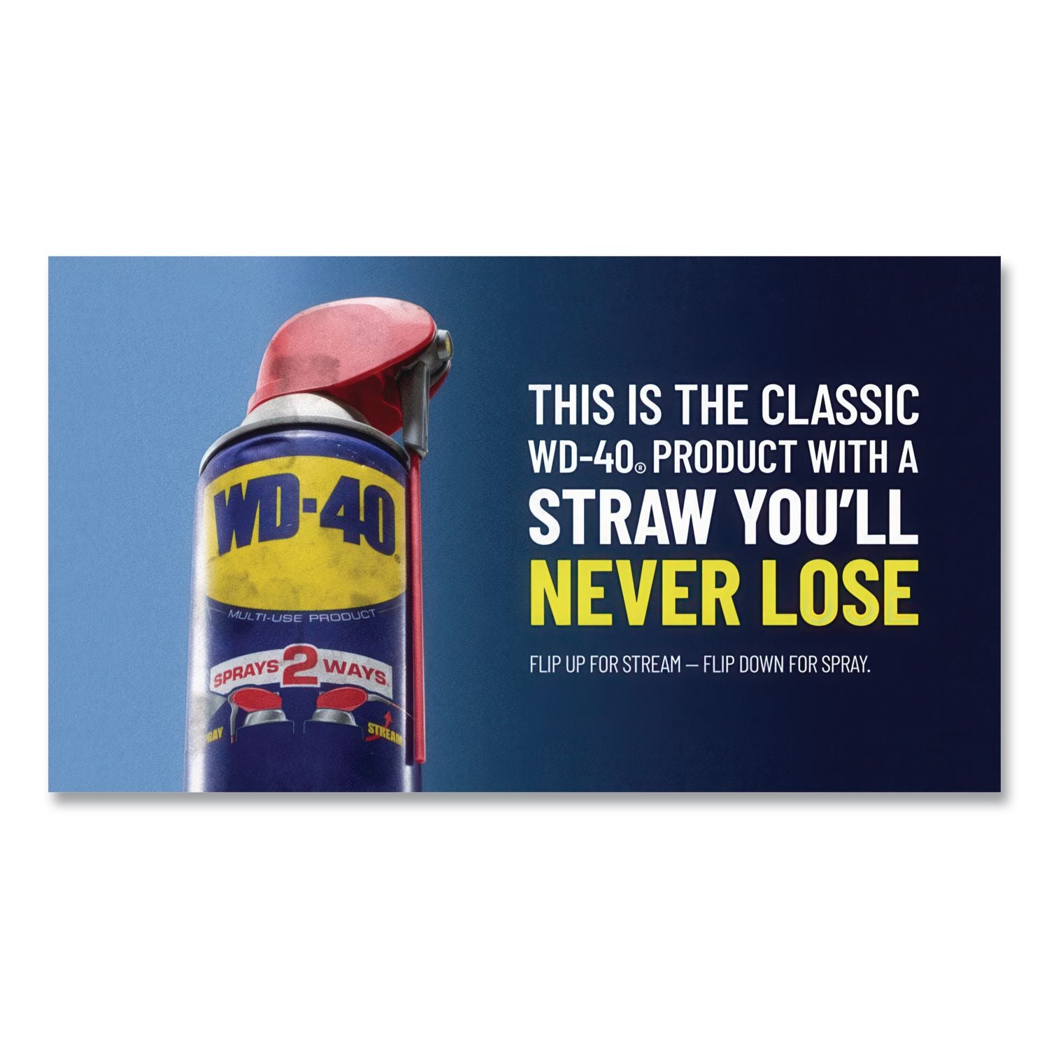 Smart Straw Spray Lubricant, 8 oz Aerosol Can, 12/Carton