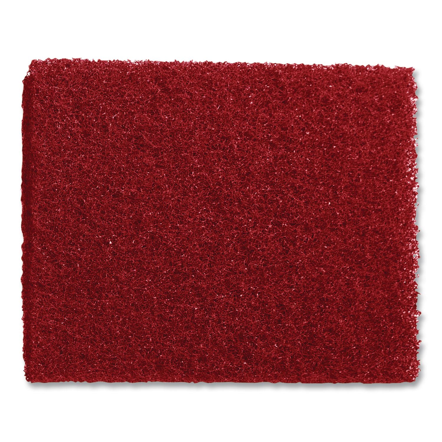 Buffing Pads, 14 x 20, Red, 5/Carton