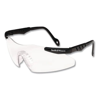 Magnum 3G Safety Eyewear, Black Frame, Clear Lens