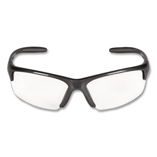 Equalizer Safety Glasses, Gunmetal Frame, Clear Lens