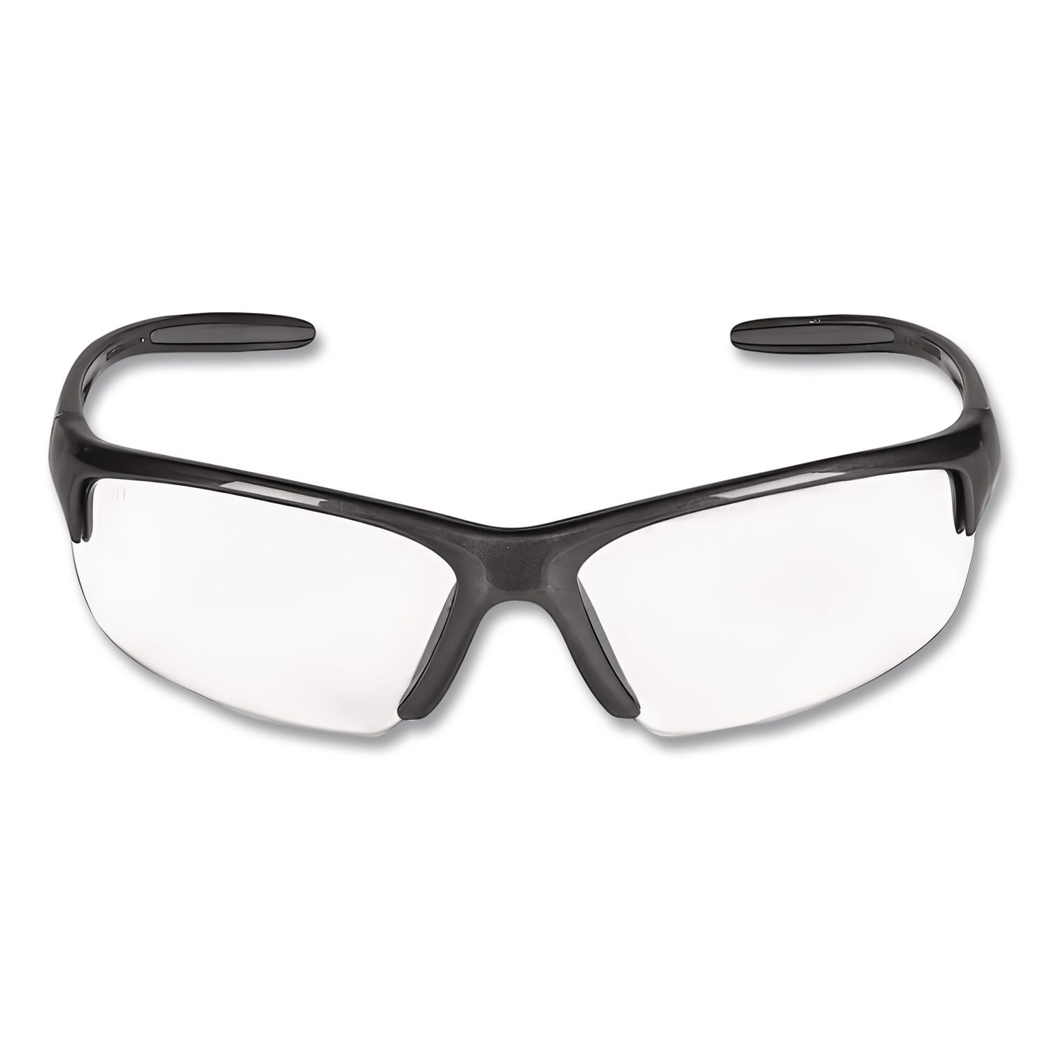 Equalizer Safety Glasses, Gunmetal Frame, Clear Lens