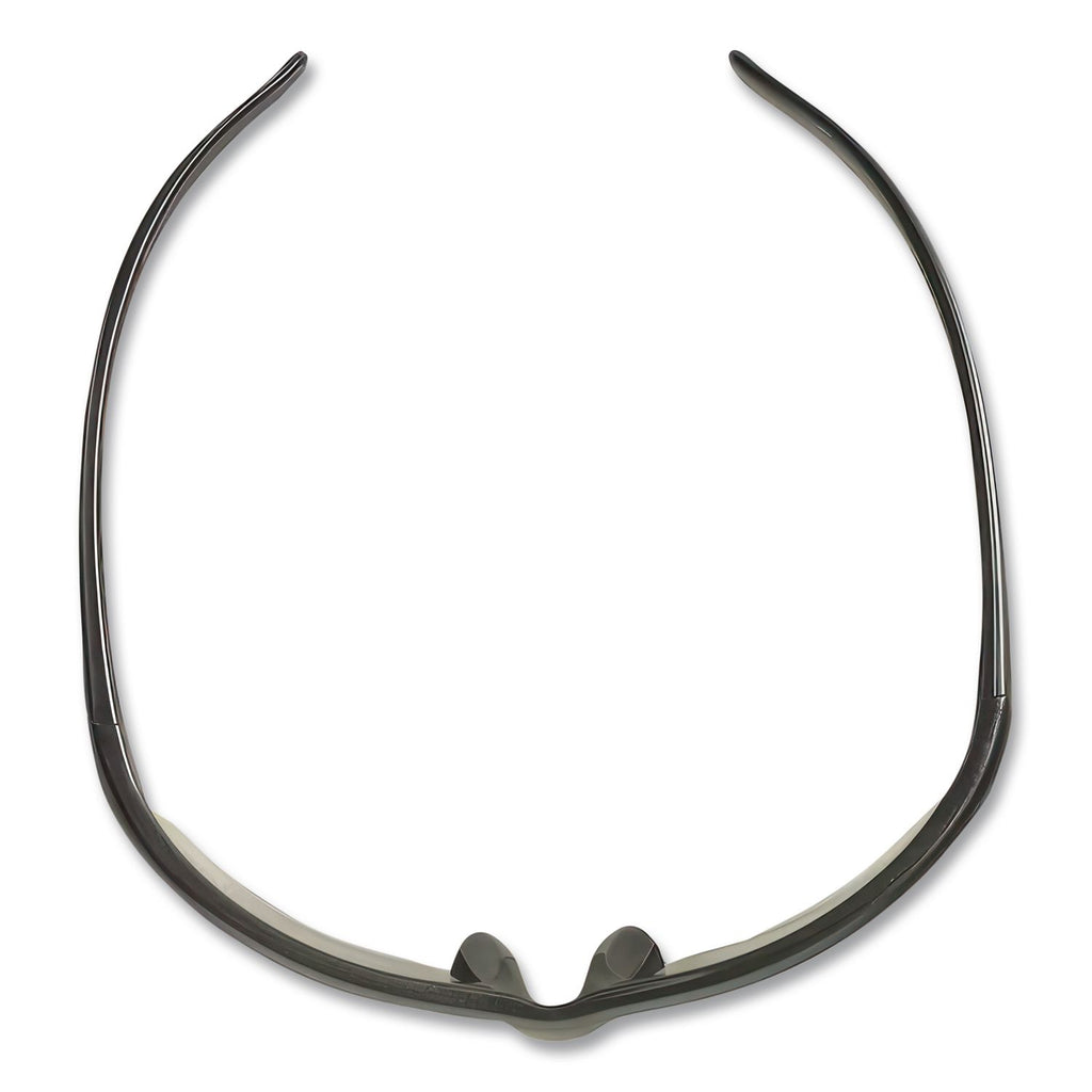 Equalizer Safety Glasses, Gunmetal Frame, Clear Lens