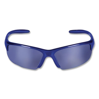 Equalizer Safety Eyewear, Blue Frame, Blue Mirror Lens