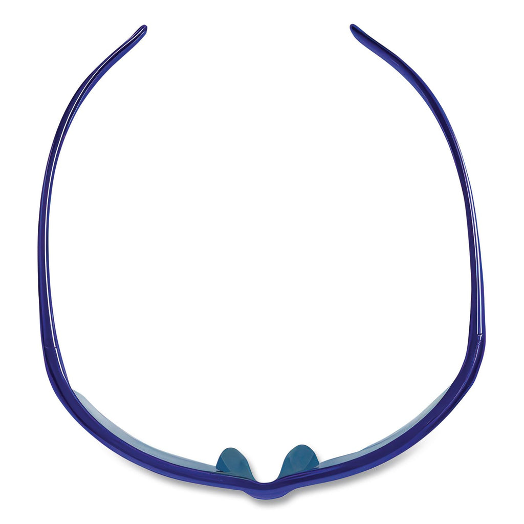 Equalizer Safety Eyewear, Blue Frame, Blue Mirror Lens