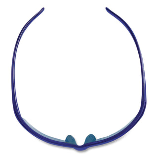 Equalizer Safety Eyewear, Blue Frame, Blue Mirror Lens