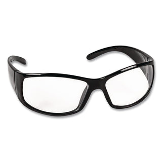 Elite Safety Eyewear, Black Frame, Clear Anti-Fog Lens