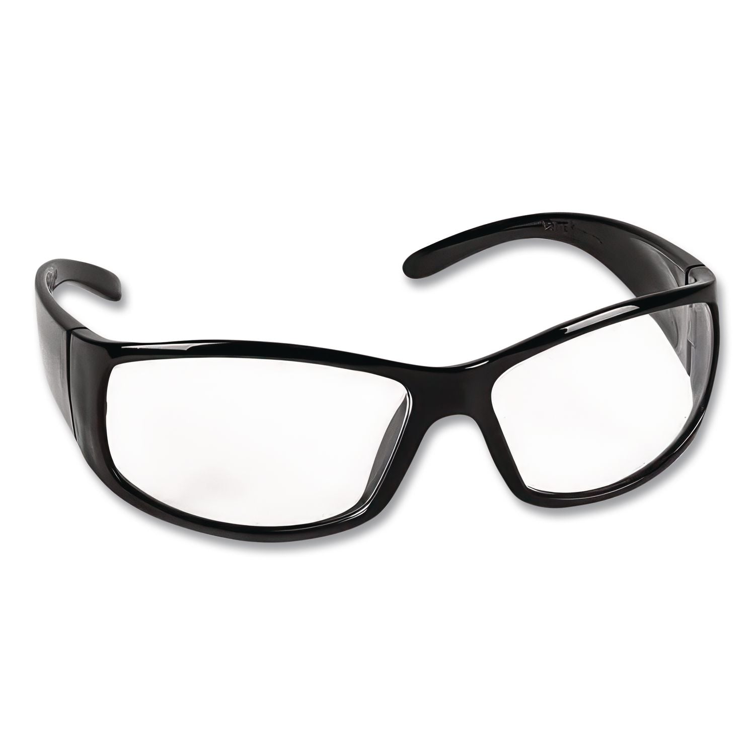 Elite Safety Eyewear, Black Frame, Clear Anti-Fog Lens