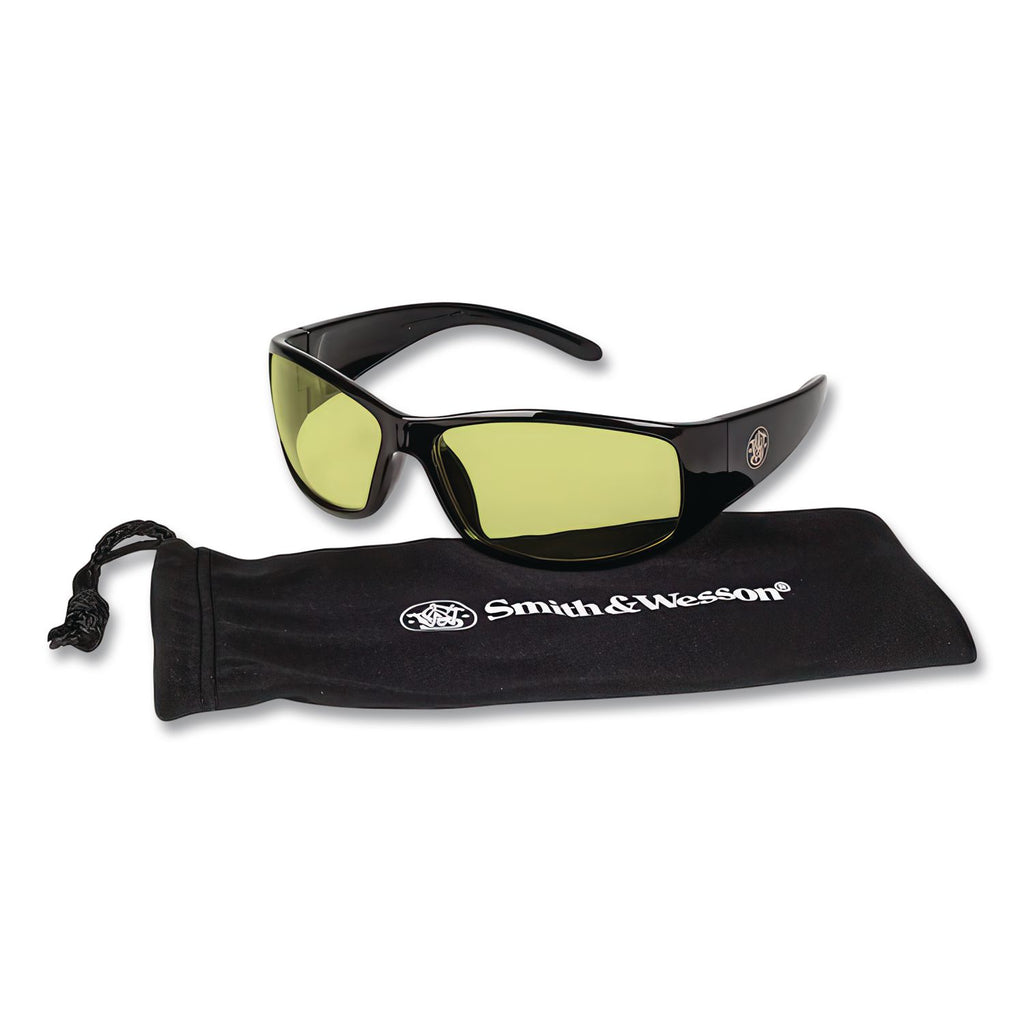 Elite Safety Glasses, Amber Anti-Fog Lens