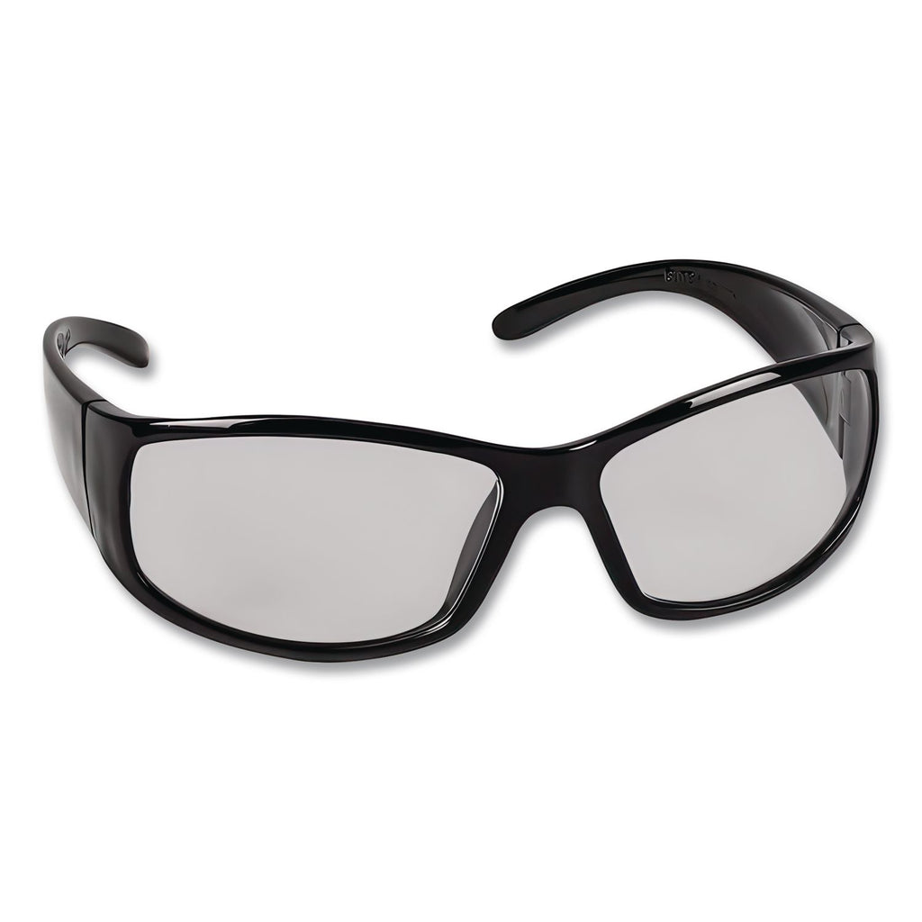 Elite Safety Eyewear, Black Frame, Indoor/Outdoor Lens