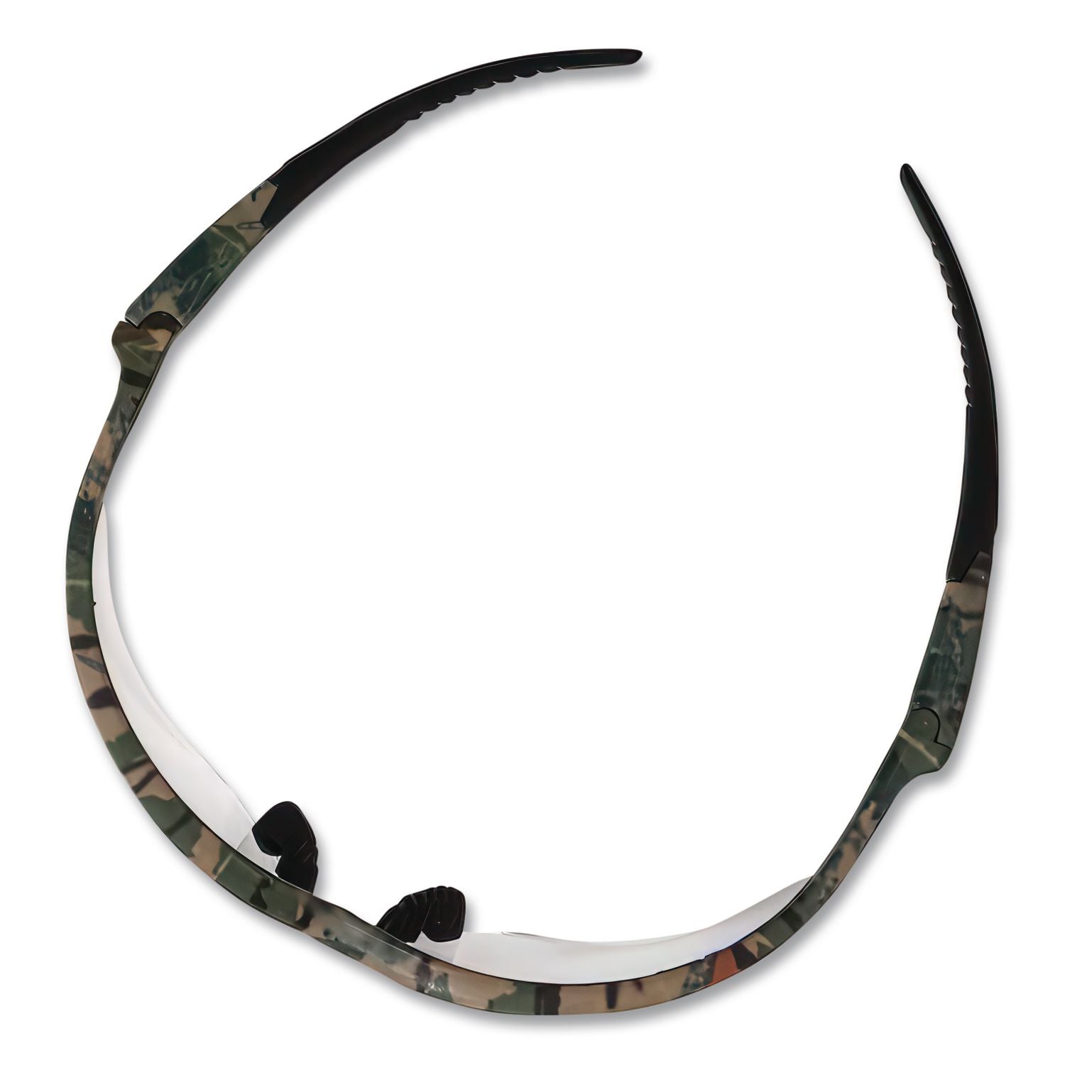 Nemesis Safety Glasses, Camo Frame, Clear Anti-Fog Lens