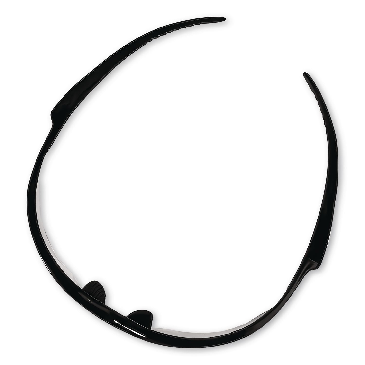 Nemesis Safety Glasses, Black Frame, Clear Anti-Fog Lens