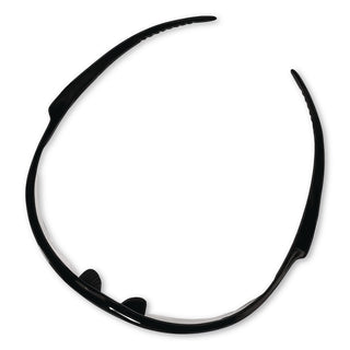 Nemesis Safety Glasses, Black Frame, Clear Anti-Fog Lens