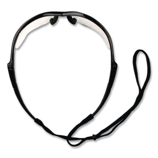 V60 Nemesis Rx Reader Safety Glasses, Black Frame, Clear Lens, +1.5 Diopter Strength