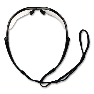 V60 Nemesis Rx Reader Safety Glasses, Black Frame, Clear Lens, +2.5 Diopter Strength