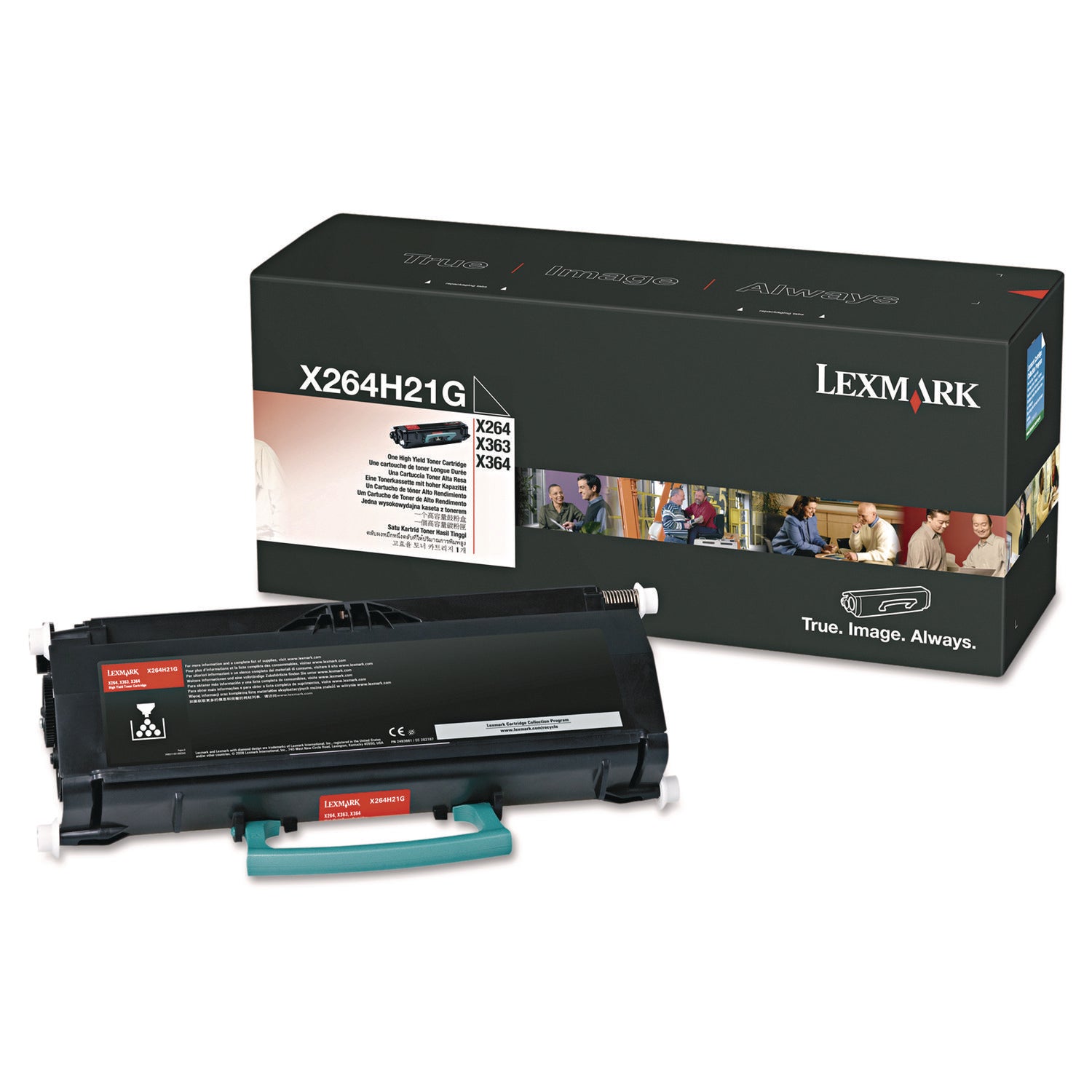 X264H21G High-Yield Toner, 9,000 Page-Yield, Black