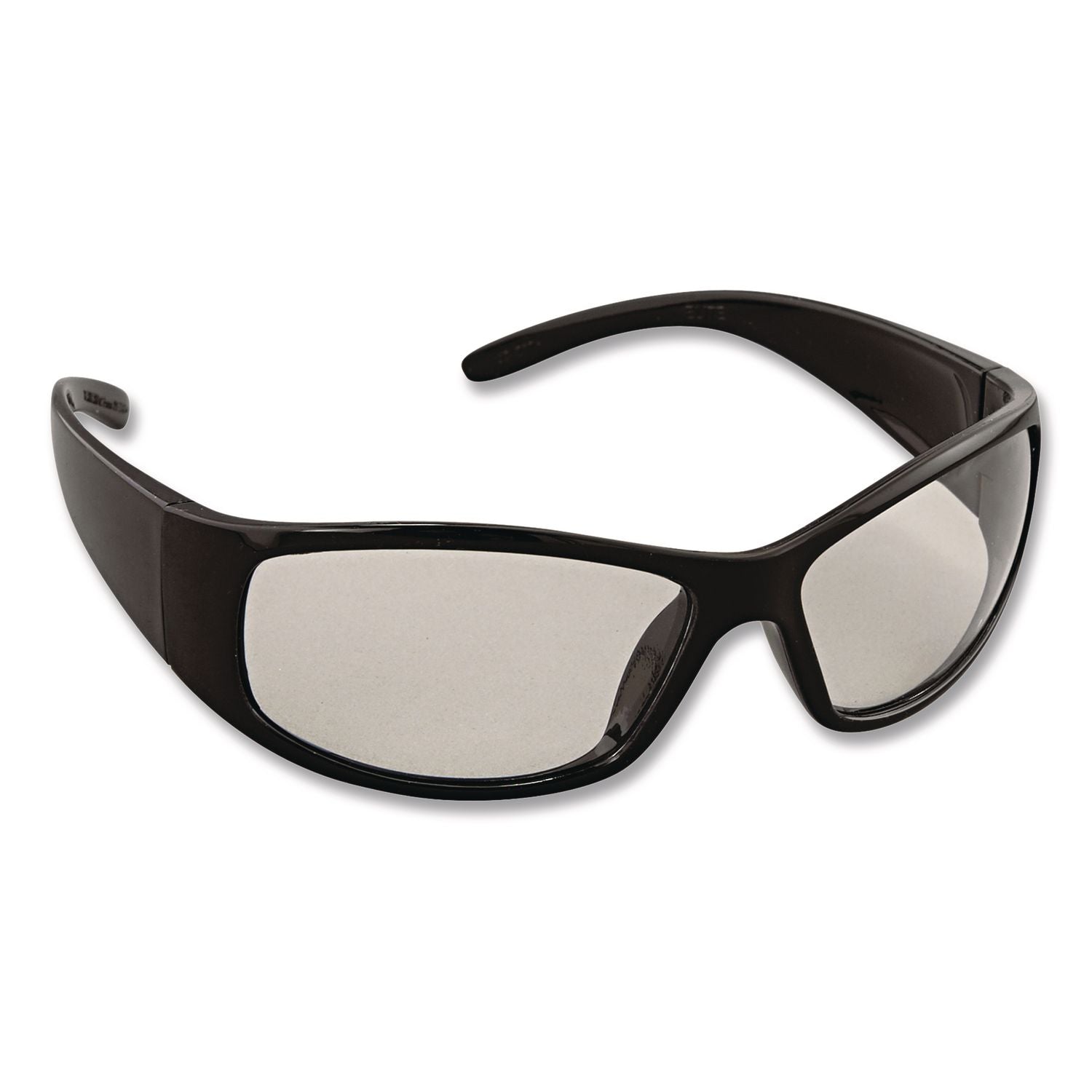 Elite Safety Eyewear, Black Frame, Clear Anti-Fog Lens
