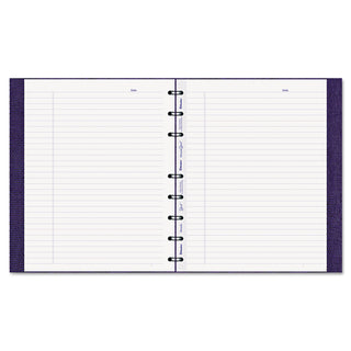 MiracleBind Notebook, 1-Subject, Medium/College Rule, Purple Cover, (75) 9.25 x 7.25 Sheets
