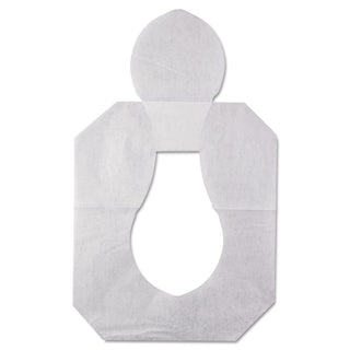 Health Gards Toilet Seat Covers, Half-Fold, 14.25 x 16.5, White, 250/Pack, 10 Boxes/Carton