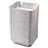 Aluminum Steam Table Pans, Half-Size Deep, 2.56" Deep, 10.38 x 12.75, 100/Carton