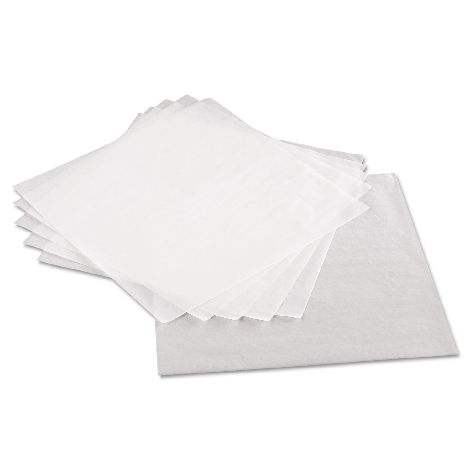 Deli Wrap Dry Waxed Paper Flat Sheets, 15 x 15, White, 1,000/Pack, 3 Packs/Carton - 