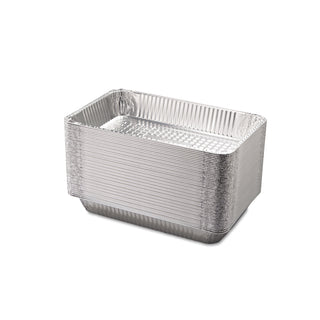 Aluminum Steam Table Pans, Full-Size Deep, 3.19" Deep, 12.19 x 20.75, 50/Carton