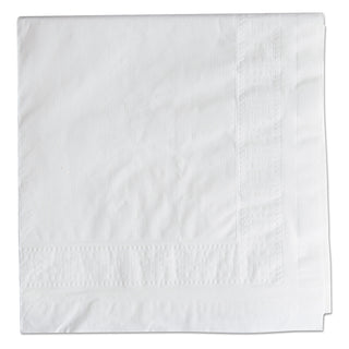 Cellutex Table Covers, Tissue/Polylined, 54" x 108", White, 25/Carton