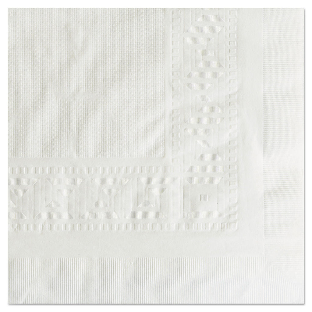Cellutex Table Covers, Tissue/Polylined, 54" x 108", White, 25/Carton - 