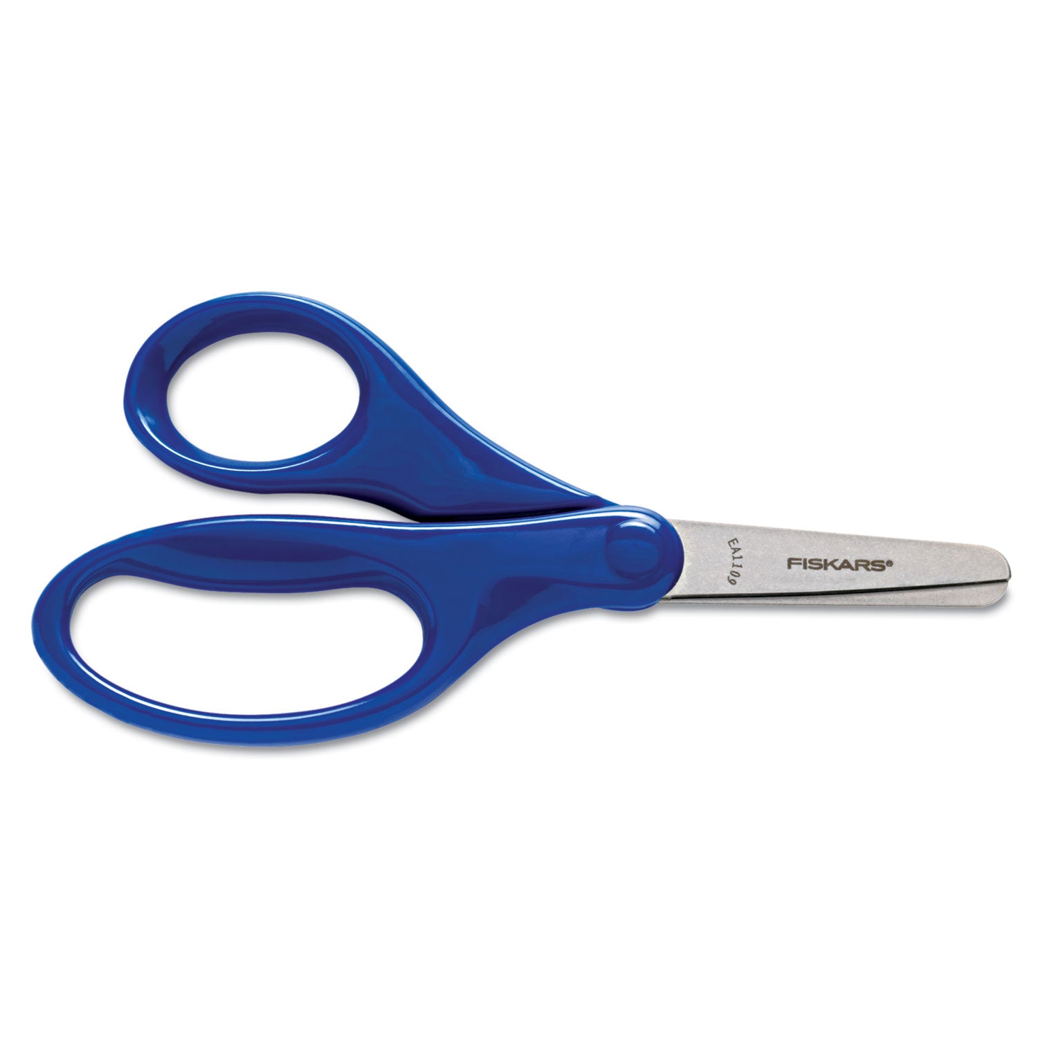 Kids Scissors, Rounded Tip, 5" Long, 1.75" Cut Length, Straight Handles, Randomly Assorted Colors - 