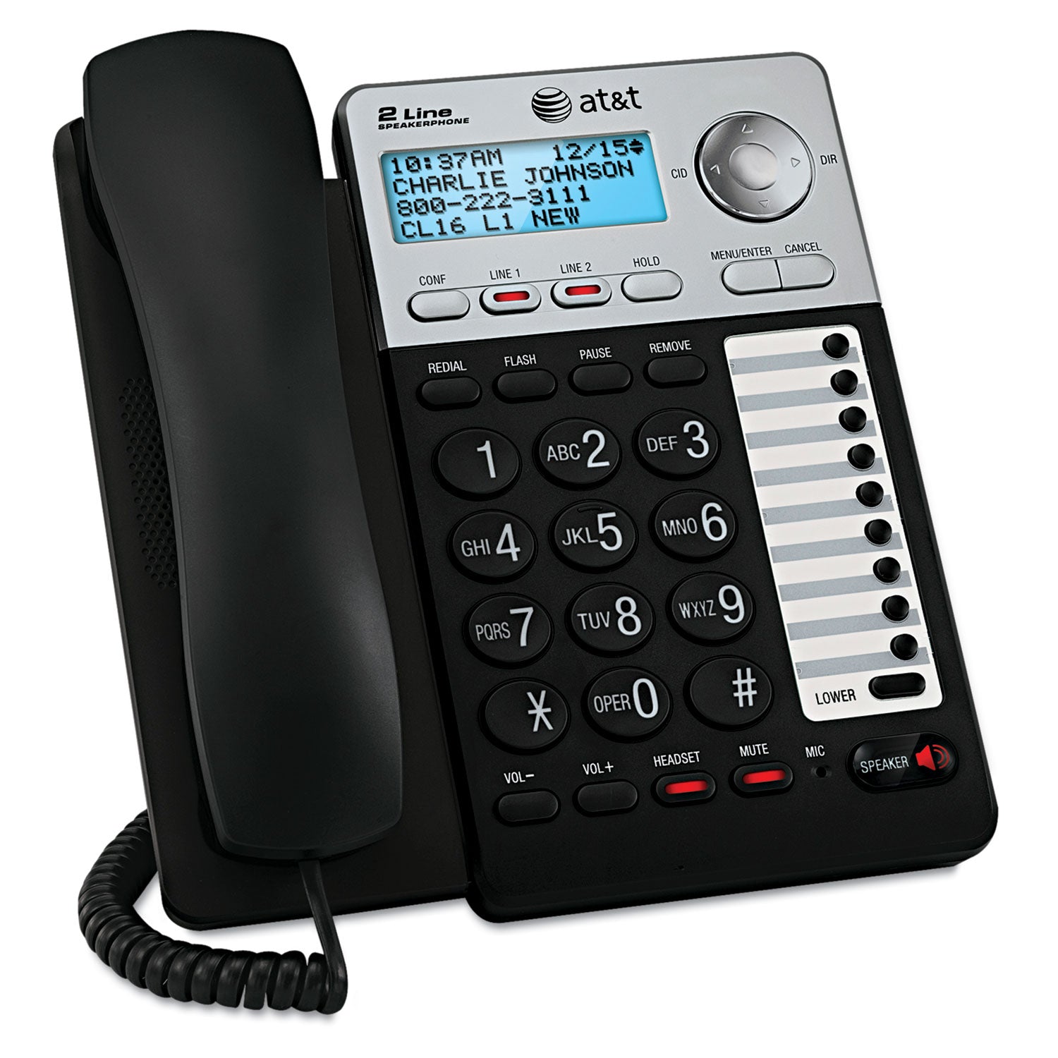 ML17929 Two-Line Corded Speakerphone - 