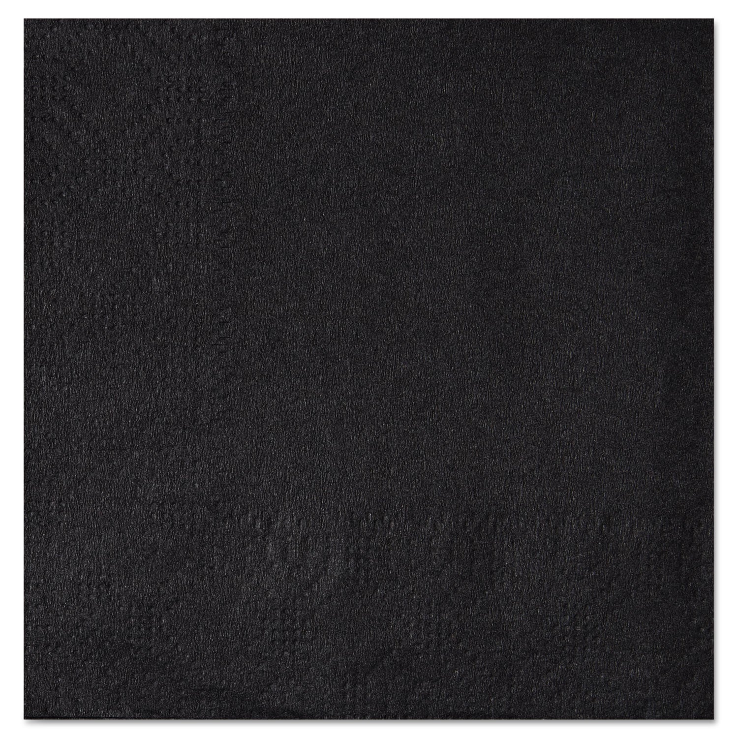 Beverage Napkins, 2-Ply, 9 1/2 x 9 1/2, Black, 1000/Carton - 