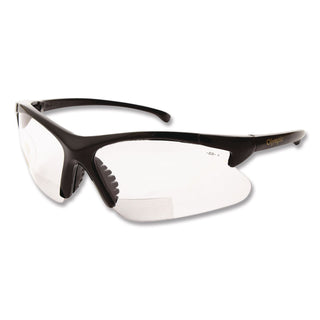 V60 30 06 Reader Safety Eyewear, Black Frame, Clear Lens