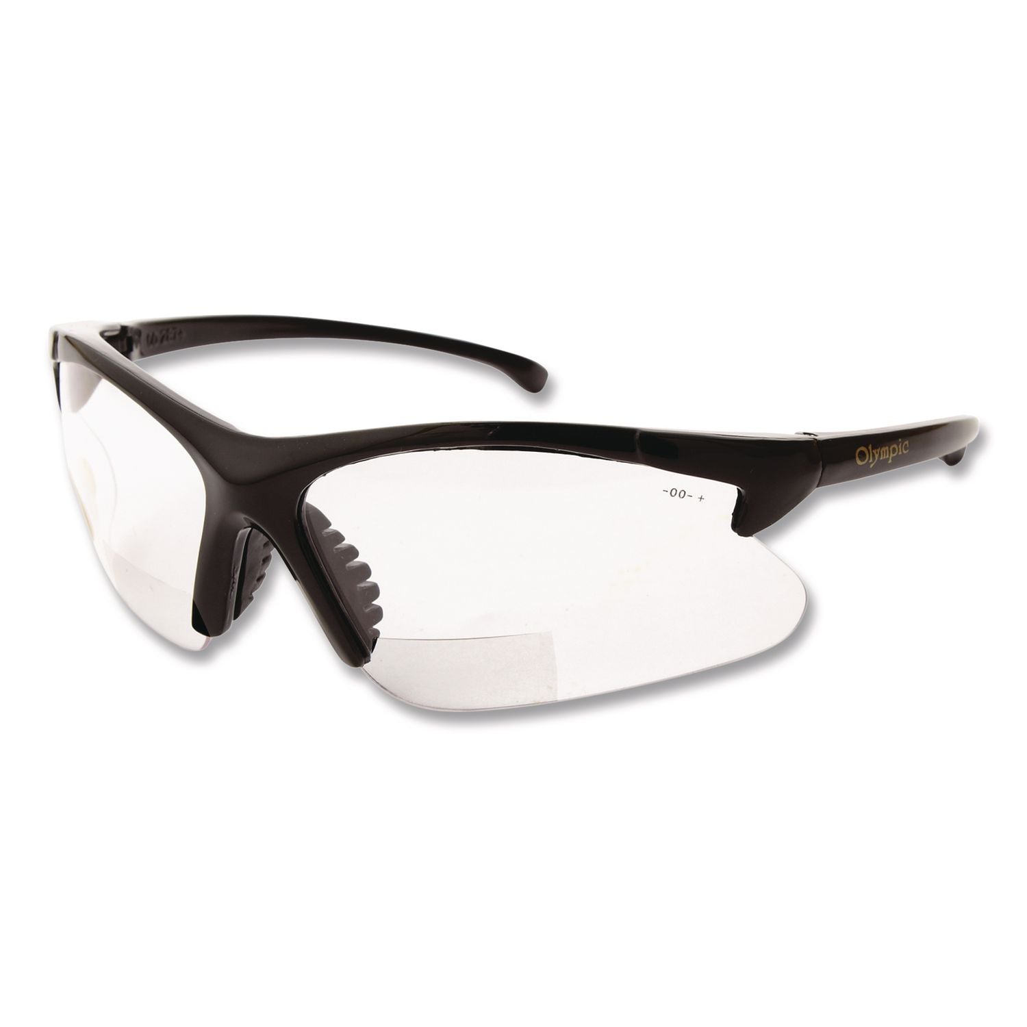 V60 30 06 Reader Safety Eyewear, Black Frame, Clear Lens
