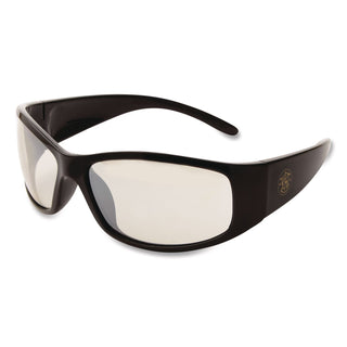 Elite Safety Eyewear, Black Frame, Indoor/Outdoor Lens