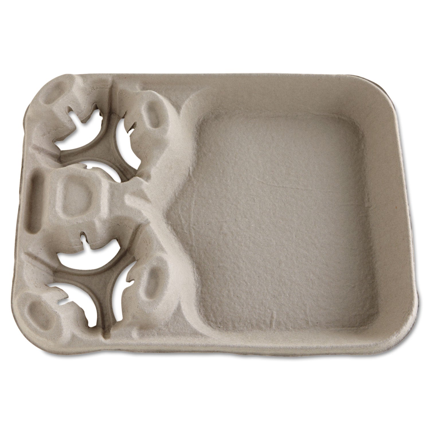 strongholder-molded-fiber-cup-food-trays-8-oz-to-44-oz-2-cups-beige-100-carton_huh20990ct - 1