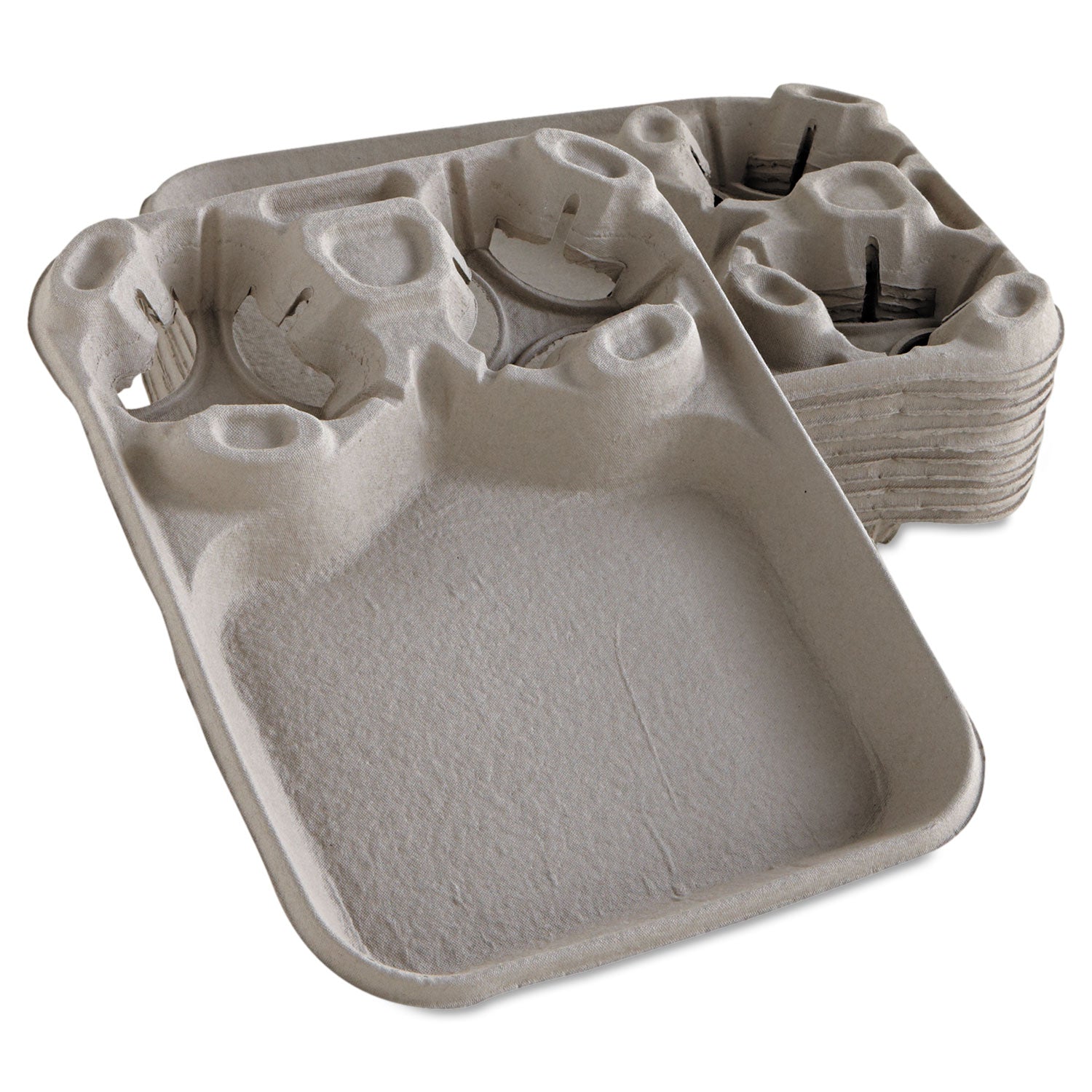 strongholder-molded-fiber-cup-food-trays-8-oz-to-44-oz-2-cups-beige-100-carton_huh20990ct - 3