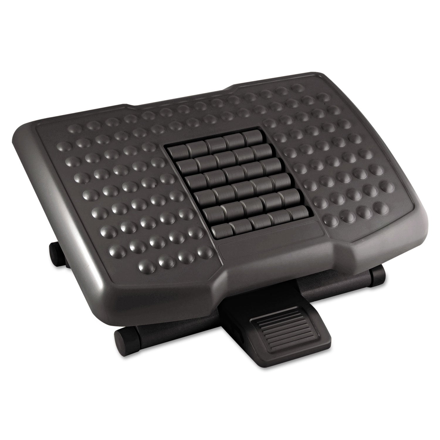 premium-adjustable-footrest-with-rollers-plastic-18w-x-13d-x-4-to-65h-black_ktkfr750 - 1