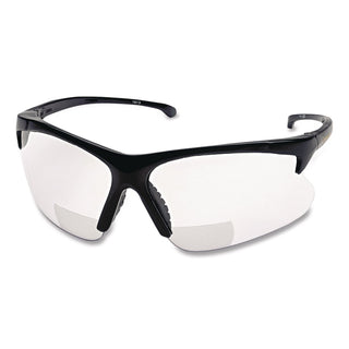 V60 30-06 RX Safety Readers, Black Frame, Clear Lens, 2.5 Diopter