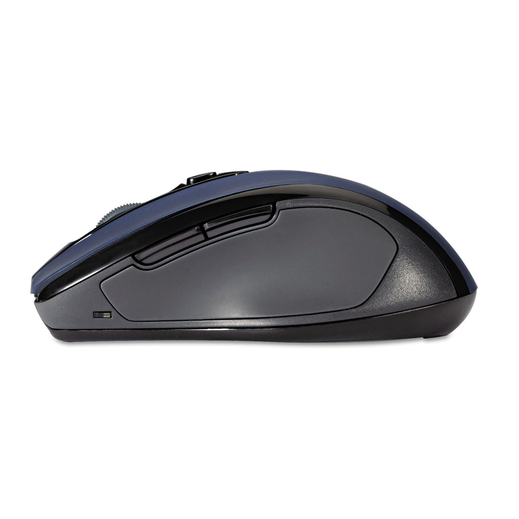Pro Fit Mid-Size Wireless Mouse, 2.4 GHz Frequency/30 ft Wireless Range, Right Hand Use, Sapphire Blue - 
