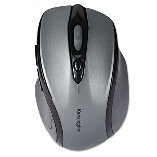 Pro Fit Mid-Size Wireless Mouse, 2.4 GHz Frequency/30 ft Wireless Range, Right Hand Use, Gray - 