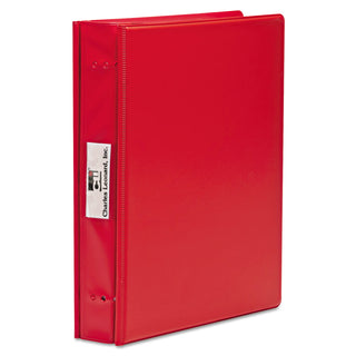 VariCap Expandable Binder, 2 Posts, 6" Capacity, 11 x 8.5, Red - 