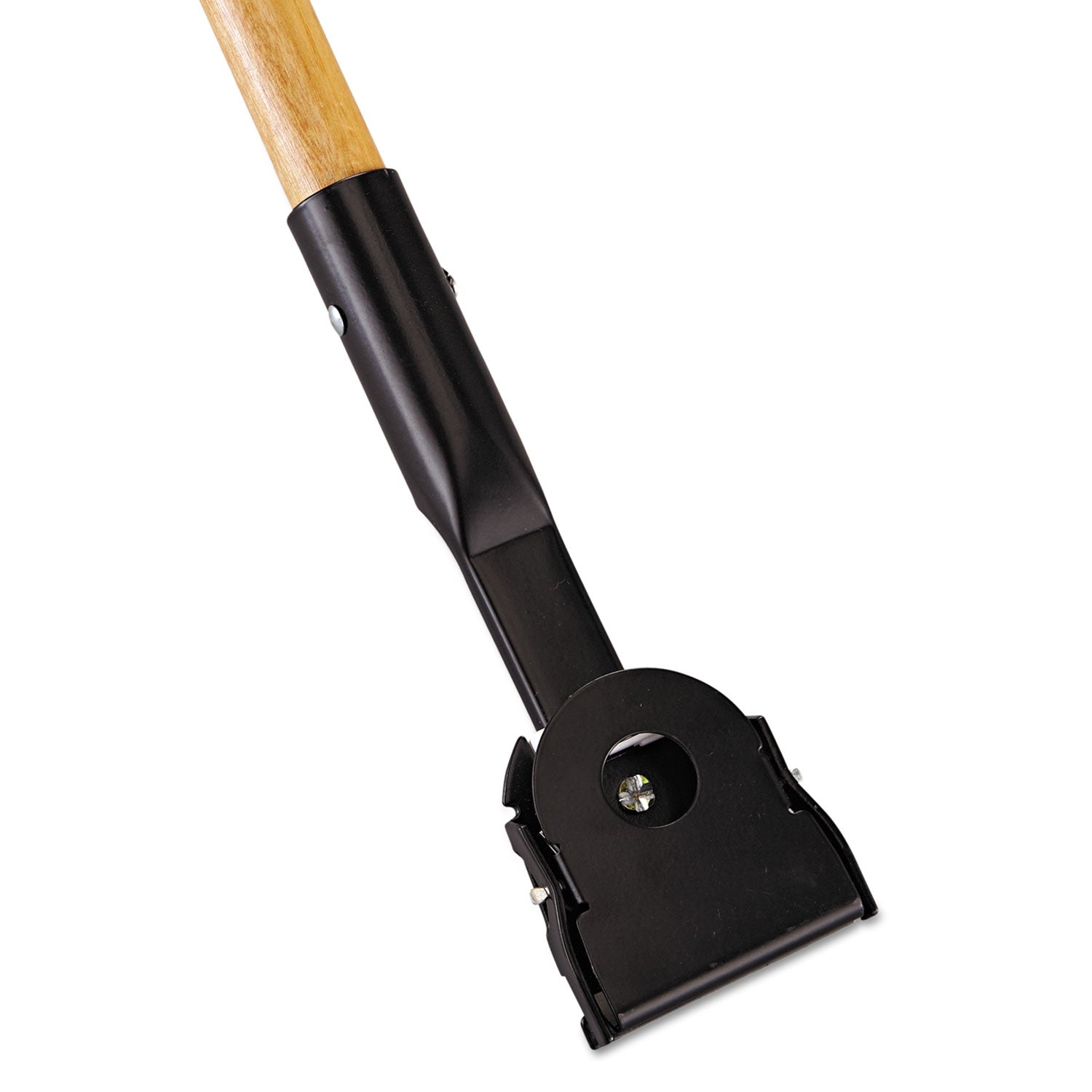 Snap-On Hardwood Dust Mop Handle, 1.5" dia x 60", Natural - 