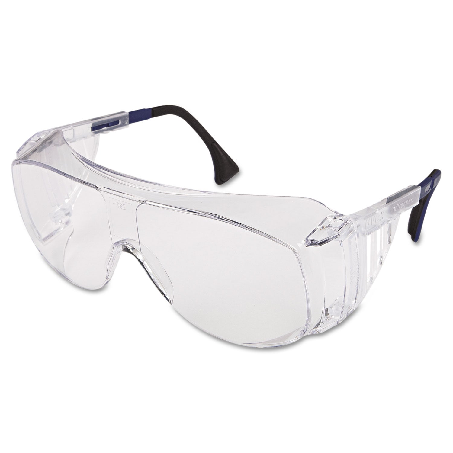 ultraspec-2001-otg-safety-eyewear-clear-black-frame-clear-lens_uvxs0112 - 1