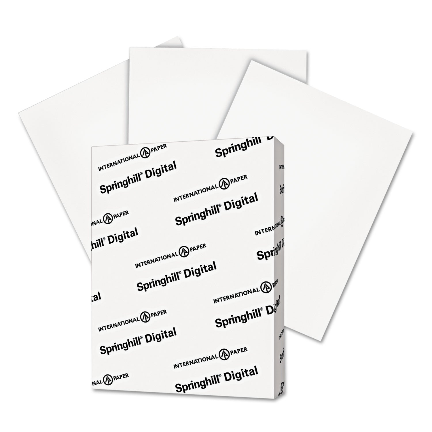 Digital Index White Card Stock, 92 Bright, 110 lb Index Weight, 8.5 x 11, White, 250/Pack - 