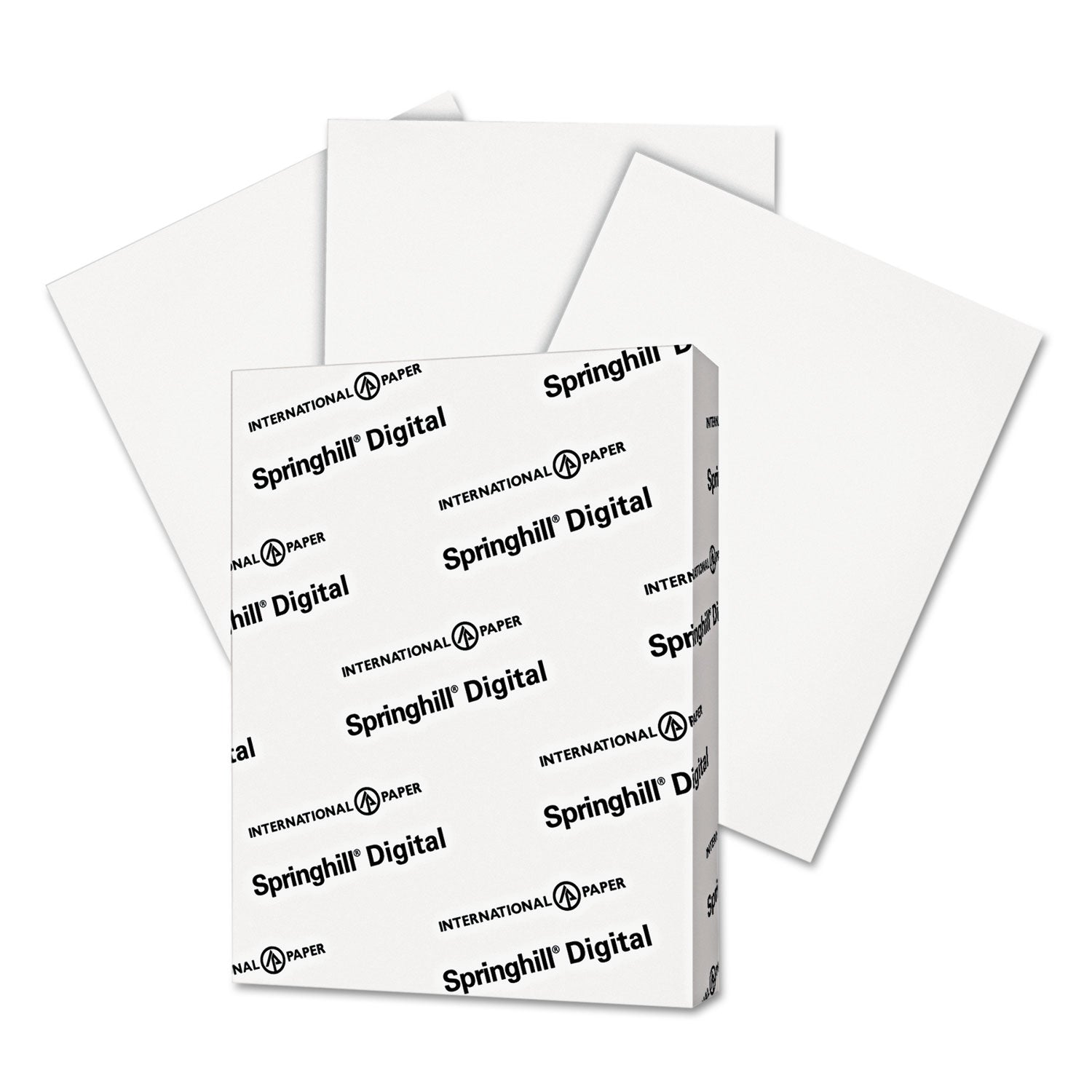 Digital Index White Card Stock, 92 Bright, 90 lb Index Weight, 8.5 x 11, White, 250/Pack - 