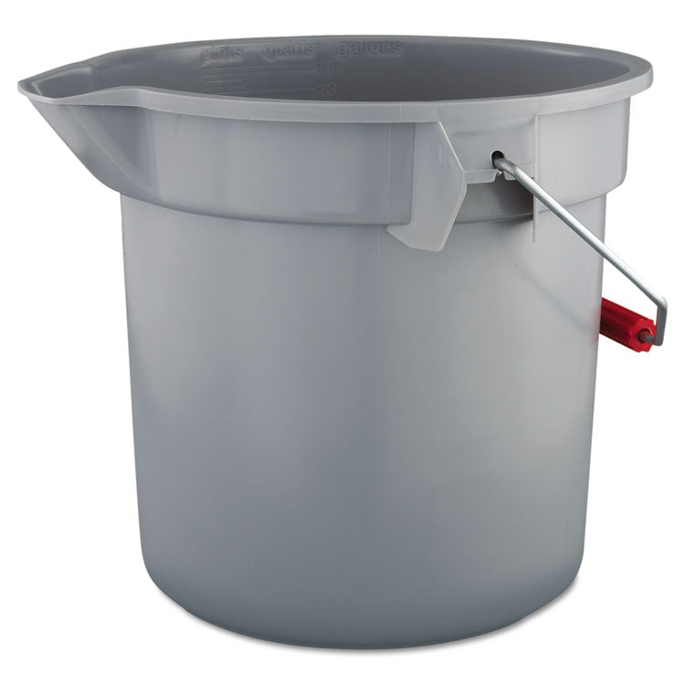brute-round-plastic-bucket-14qt-gray_rcp2614gray - 1
