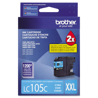 LC105C Innobella Super High-Yield Ink, 1,200 Page-Yield, Cyan